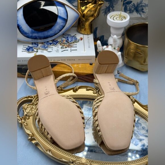 🆕 LOEFFLER RANDALL 🧿 NWOT Riya Braided Mignon Knot Mid-Heel Sandal, Sz 8 - Picture 15 of 16